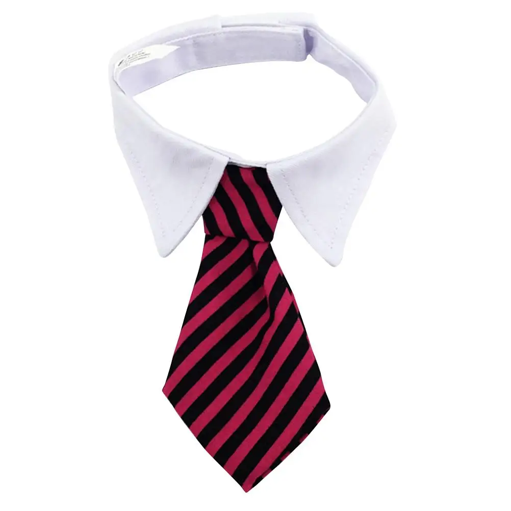 Red Black Striped Tie Adjustable Pet Necktie Dog Collar Wedding Party Four Seasons Pet Accessories Wear
Red Black Striped Tie Adjustable Pet Necktie Dog Collar Wedding Party Four Seasons Pet Accessories Wear