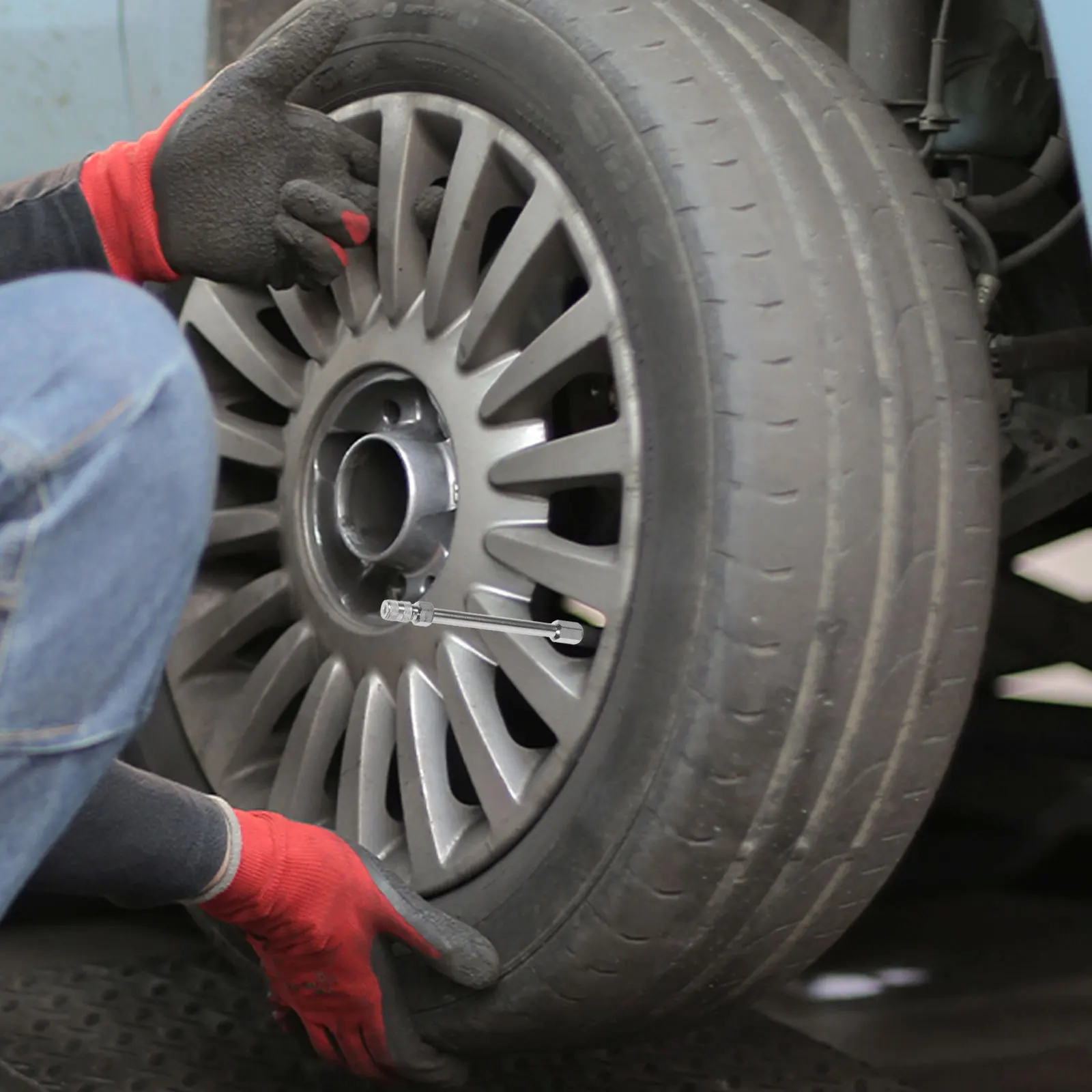 4Pcs Tire Valve Extension Rods Heavy Duty Brass Extenders for Vehicle Tire Inflation Convenient Fit for Cars Trucks Buses
4Pcs Tire Valve Extension Rods Heavy Duty Brass Extenders for Vehicle Tire Inflation Convenient Fit for Cars Trucks Buses