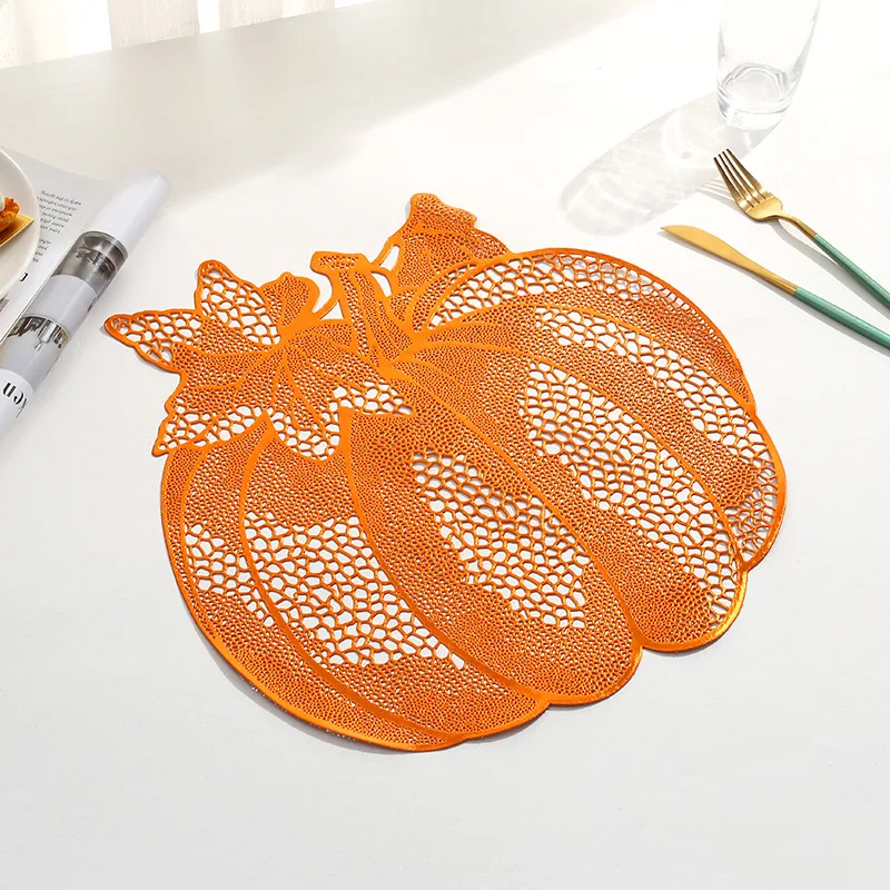 Pumpkin Placemats PVC Waterproof Heat Resistant Pad Desk Protector Anti-slip Table Runner Placemat Halloween Kitchen Drinkware
Pumpkin Placemats PVC Waterproof Heat Resistant Pad Desk Protector Anti-slip Table Runner Placemat Halloween Kitchen Drinkware