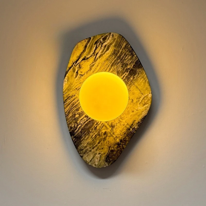Wabi Sabi Marble Wall Lamp Italian Designer Sconce Lighting for Living Room Bedroom Hallway Balcony
Wabi Sabi Marble Wall Lamp Italian Designer Sconce Lighting for Living Room Bedroom Hallway Balcony