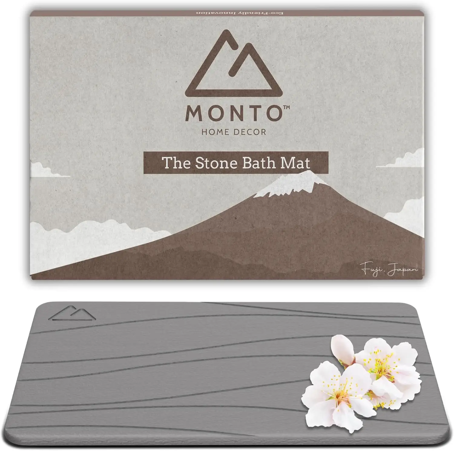 Non-Slip Quick-Drying Diatomaceous Earth Bath Mat, Super Absorbent and Natural for Shower Safety
Non-Slip Quick-Drying Diatomaceous Earth Bath Mat, Super Absorbent and Natural for Shower Safety