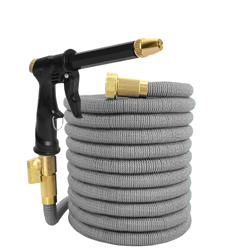 Garden Flexible Expansion Magic Water Pipe, High-Pressure Adjustable Car Wash Water Gun, Garden Irrigation And Cleaning Supplies
Garden Flexible Expansion Magic Water Pipe, High-Pressure Adjustable Car Wash Water Gun, Garden Irrigation And Cleaning Supplies