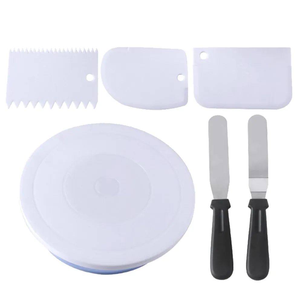 1Set Rotating Cake Stand for Decorating Smooth Dual-Direction Spin Non-Slip Feet Food-Grade Icing Comb Cake Decorating Supplies
1Set Rotating Cake Stand for Decorating Smooth Dual-Direction Spin Non-Slip Feet Food-Grade Icing Comb Cake Decorating Supplies