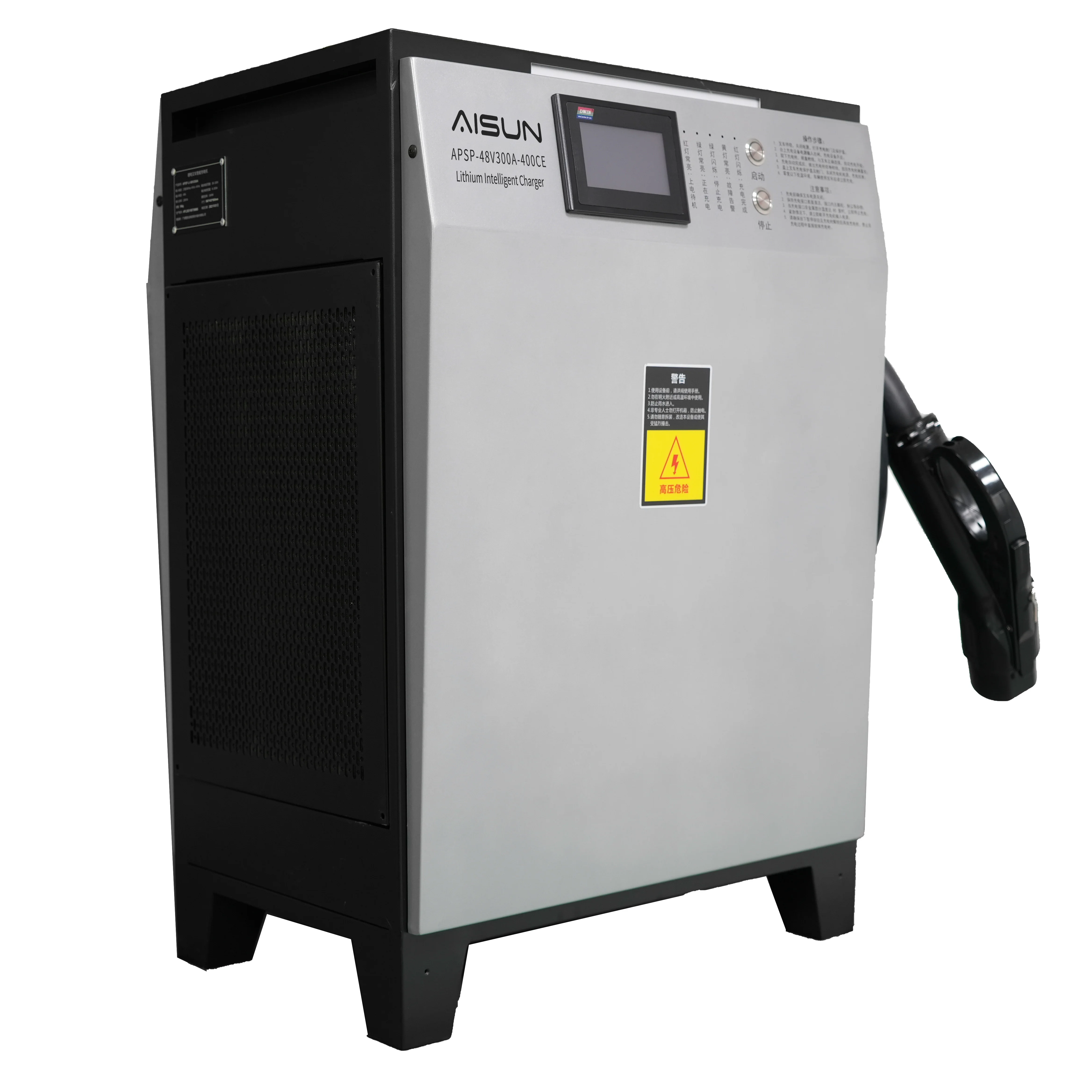AiPower UL TUV Certified 80V 100A Electric Forklift Battery Charger Industrial Lithium-Ion Battery Charging Station
AiPower UL TUV Certified 80V 100A Electric Forklift Battery Charger Industrial Lithium-Ion Battery Charging Station