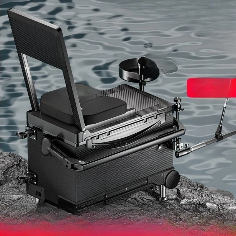 2024 new ultra-light fishing box fishing gear equipment multi-functional seat lifting foot table fishing box
2024 new ultra-light fishing box fishing gear equipment multi-functional seat lifting foot table fishing box