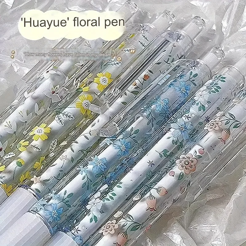6PCS retractable gel ink pens - 0.5mm, quick-drying black refill, perfect for writing smoothly in diaries and office stationery
6PCS retractable gel ink pens - 0.5mm, quick-drying black refill, perfect for writing smoothly in diaries and office stationery