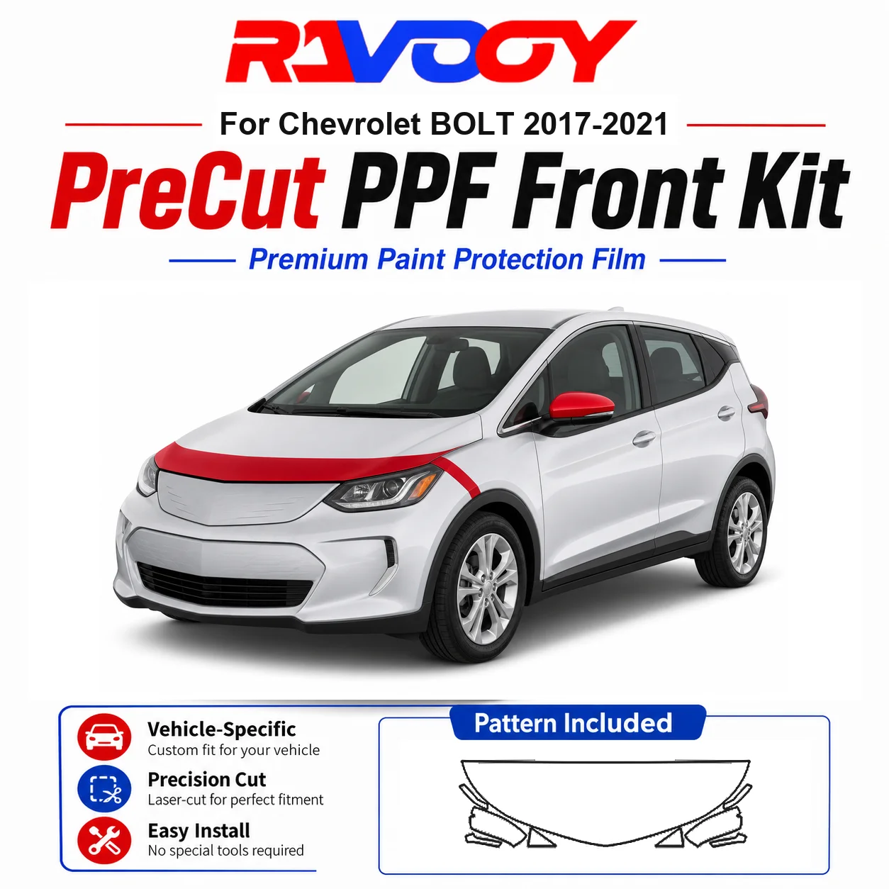 8.5mil TPU Precut PPF Kit For 2025-2026 Acura ADX - Hood, Partial Fenders & Full Mirror Set - Self-Healing Gloss Clear Bra Film
8.5mil TPU Precut PPF Kit For 2025-2026 Acura ADX - Hood, Partial Fenders & Full Mirror Set - Self-Healing Gloss Clear Bra Film