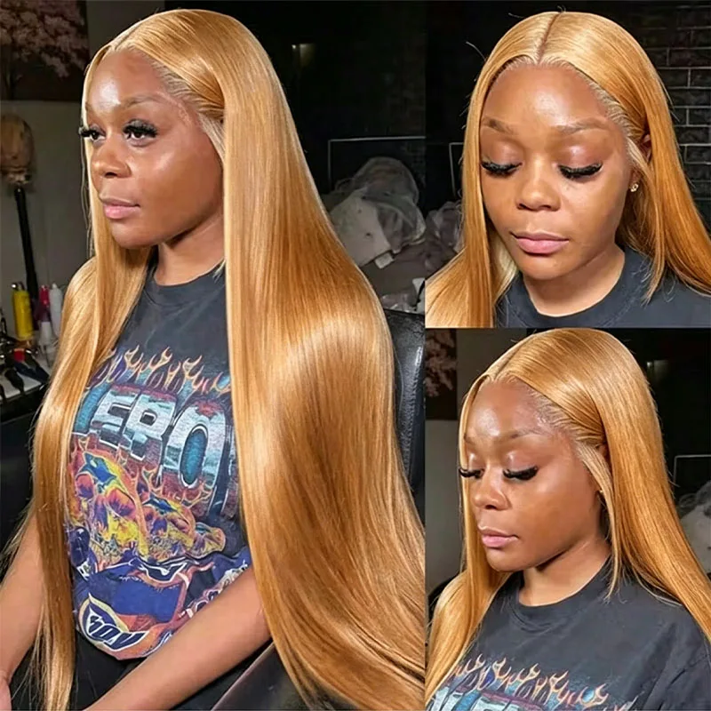 200 Density 27 Honey Blonde HD Lace Frontal Human Hair Wig 13x4 HD Transparent 30 Inch Straight Hair Lace Front Wig Pre-Plucked Pre-Trimmed Lace Frontal Wig
200 Density 27 Honey Blonde HD Lace Frontal Human Hair Wig 13x4 HD Transparent 30 Inch Straight Hair Lace Front Wig Pre-Plucked Pre-Trimmed Lace Frontal Wig