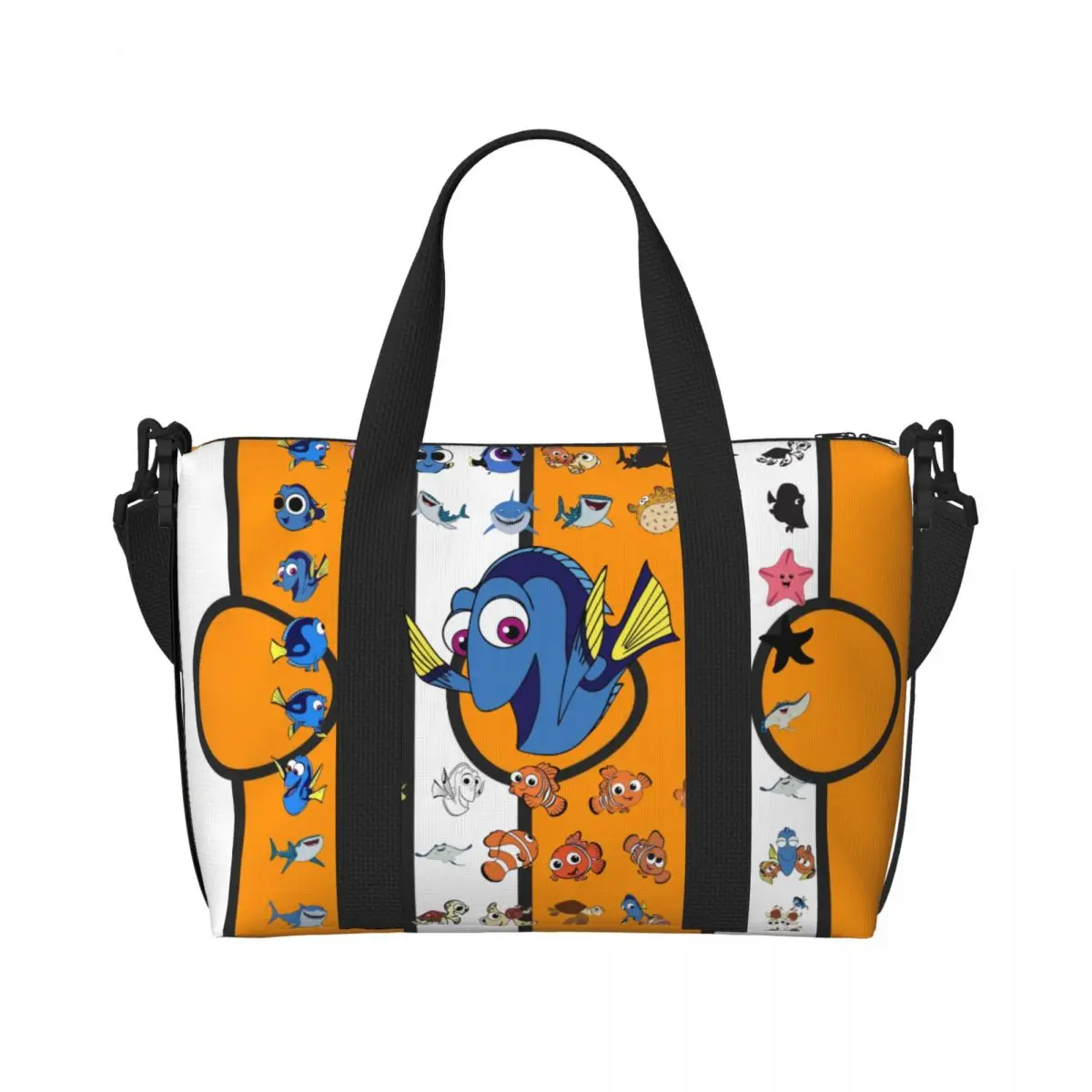 Пляжная сумка-тоут Custom Finding Nemo для женщин, очень большая, для спортзала, путешествий и шопинга
Пляжная сумка-тоут Custom Finding Nemo для женщин, очень большая, для спортзала, путешествий и шопинга