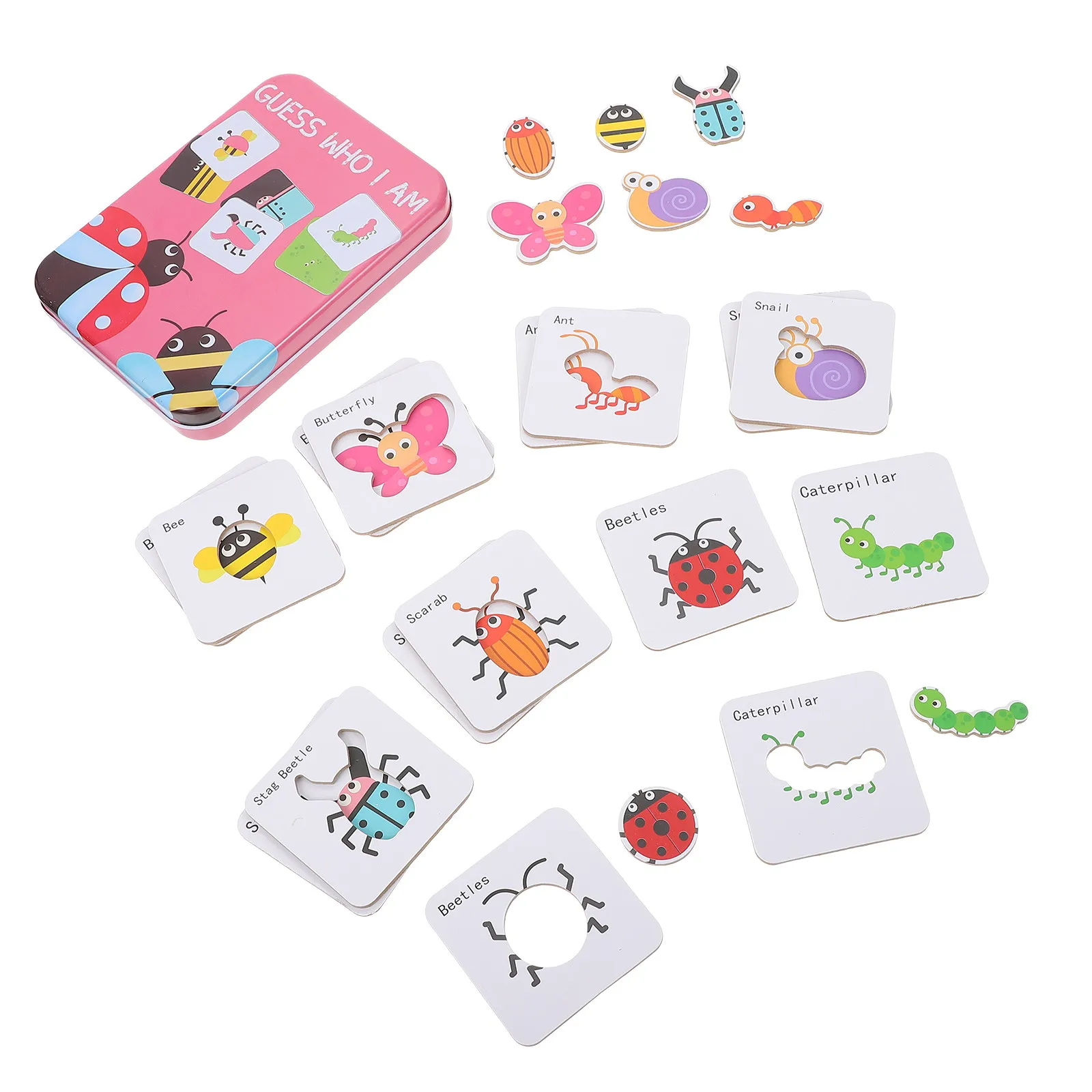 Kindergarten Puzzles Kids Matching Game Brain Teaser Toys Early Education Color Learning Animal
Kindergarten Puzzles Kids Matching Game Brain Teaser Toys Early Education Color Learning Animal