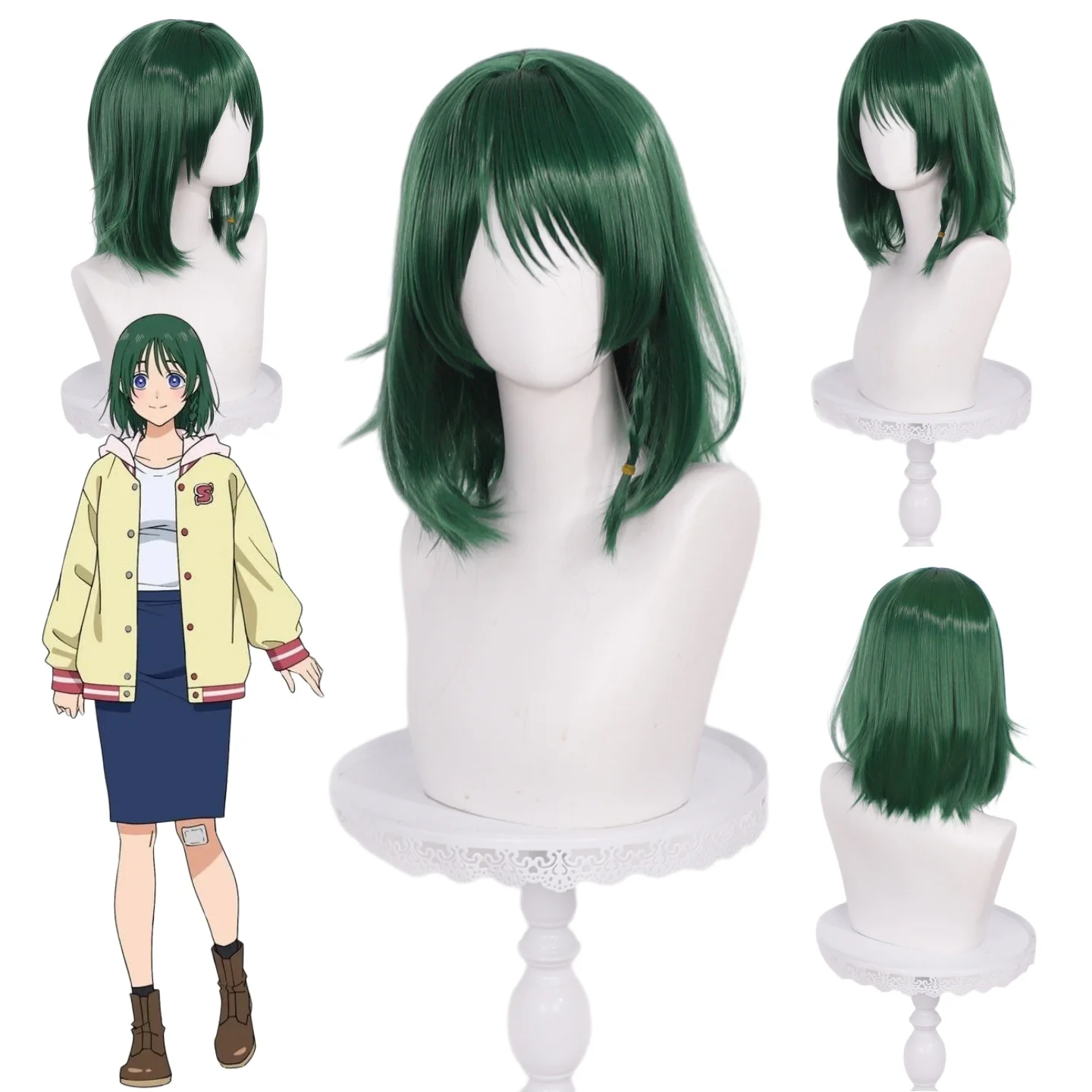 MARRIAGETOXIN Shiori Ureshino Cosplay Rose Net Wig Anime Marriage Toxin Shiori Ureshino Halloween Party Prop Hair Wigs
MARRIAGETOXIN Shiori Ureshino Cosplay Rose Net Wig Anime Marriage Toxin Shiori Ureshino Halloween Party Prop Hair Wigs