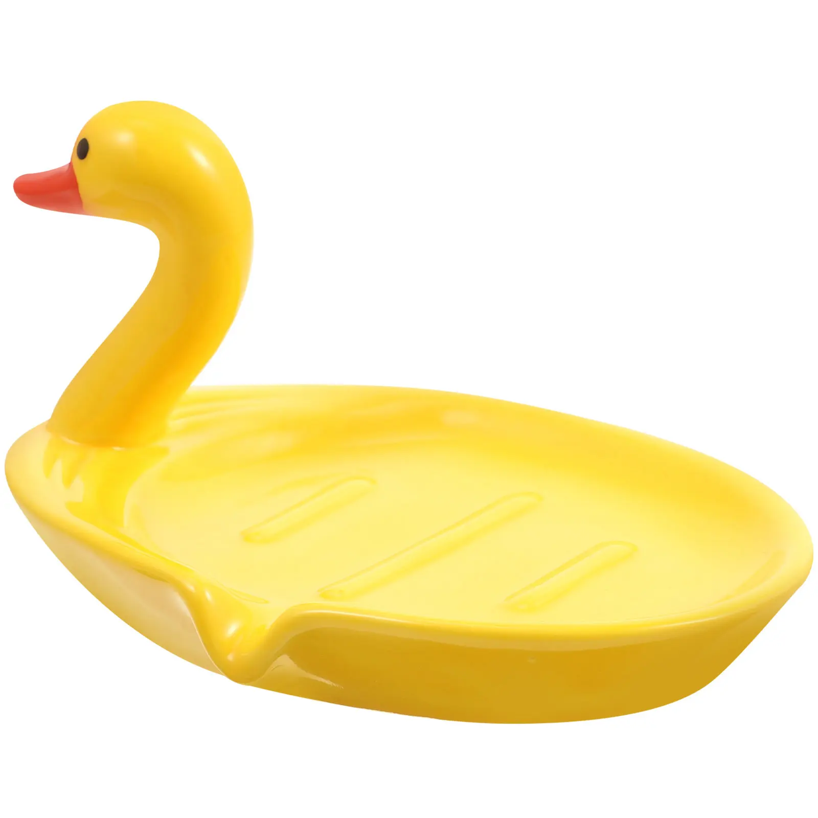 Adorable Swan Shape Draining Soap Dish Ceramic Bar Holder for Shower Sink Bathroom Non Slip Easy Clean Soap Storage Box
Adorable Swan Shape Draining Soap Dish Ceramic Bar Holder for Shower Sink Bathroom Non Slip Easy Clean Soap Storage Box