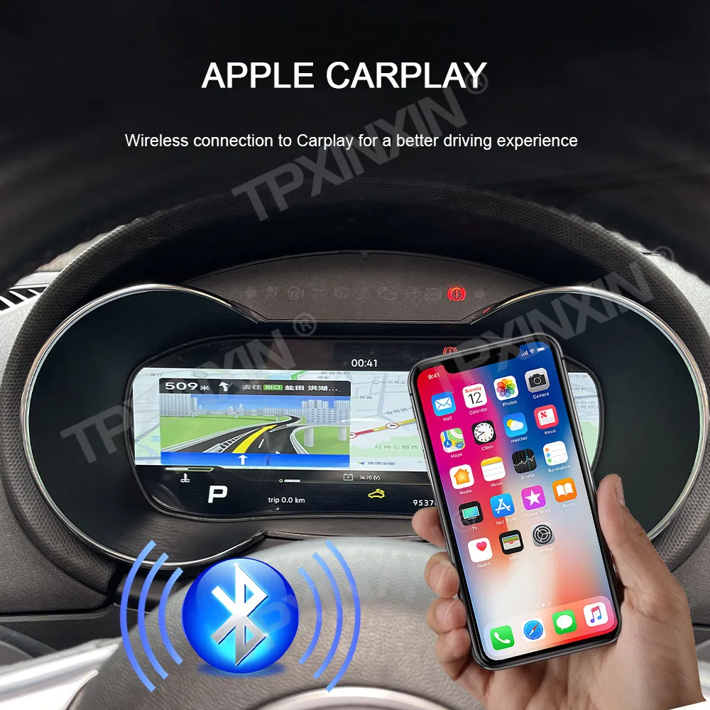 Цифровая приборная панель (LCD) для Audi TT 2008-2014: виртуальный кокпит, экран спидометра
Цифровая приборная панель (LCD) для Audi TT 2008-2014: виртуальный кокпит, экран спидометра