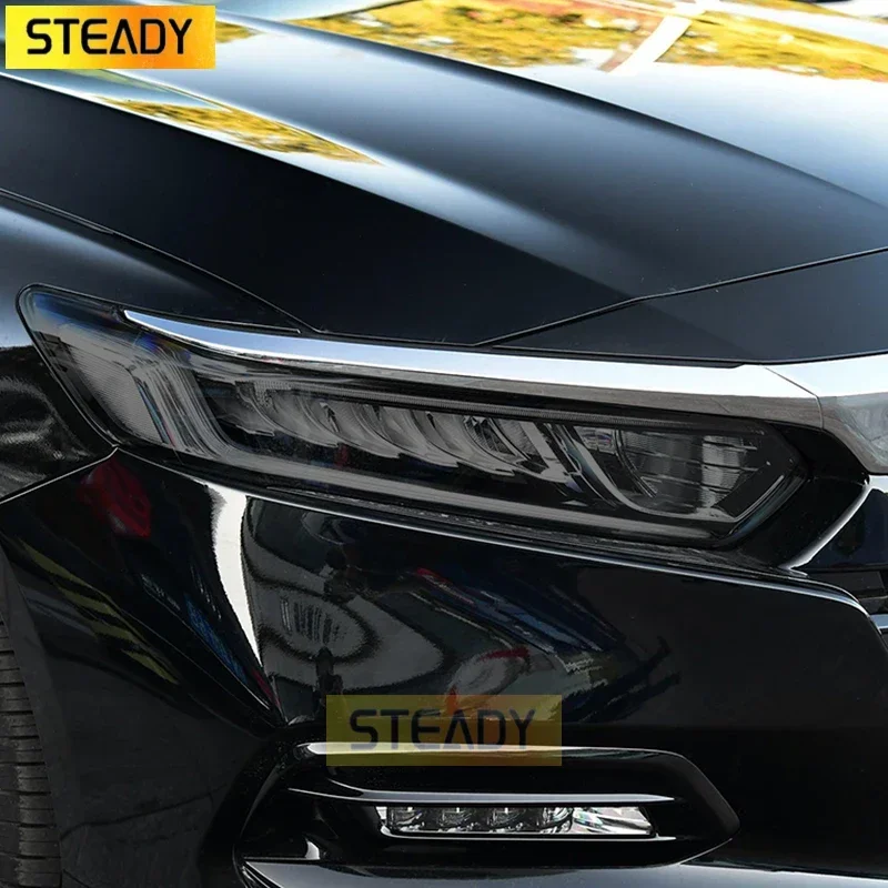 2 Pcs Car Headlight Protective Film Smoked Black TPU Sticker For Honda Fit Civic Accord CR-V Pilot HRV Odyssey Accessories
2 Pcs Car Headlight Protective Film Smoked Black TPU Sticker For Honda Fit Civic Accord CR-V Pilot HRV Odyssey Accessories