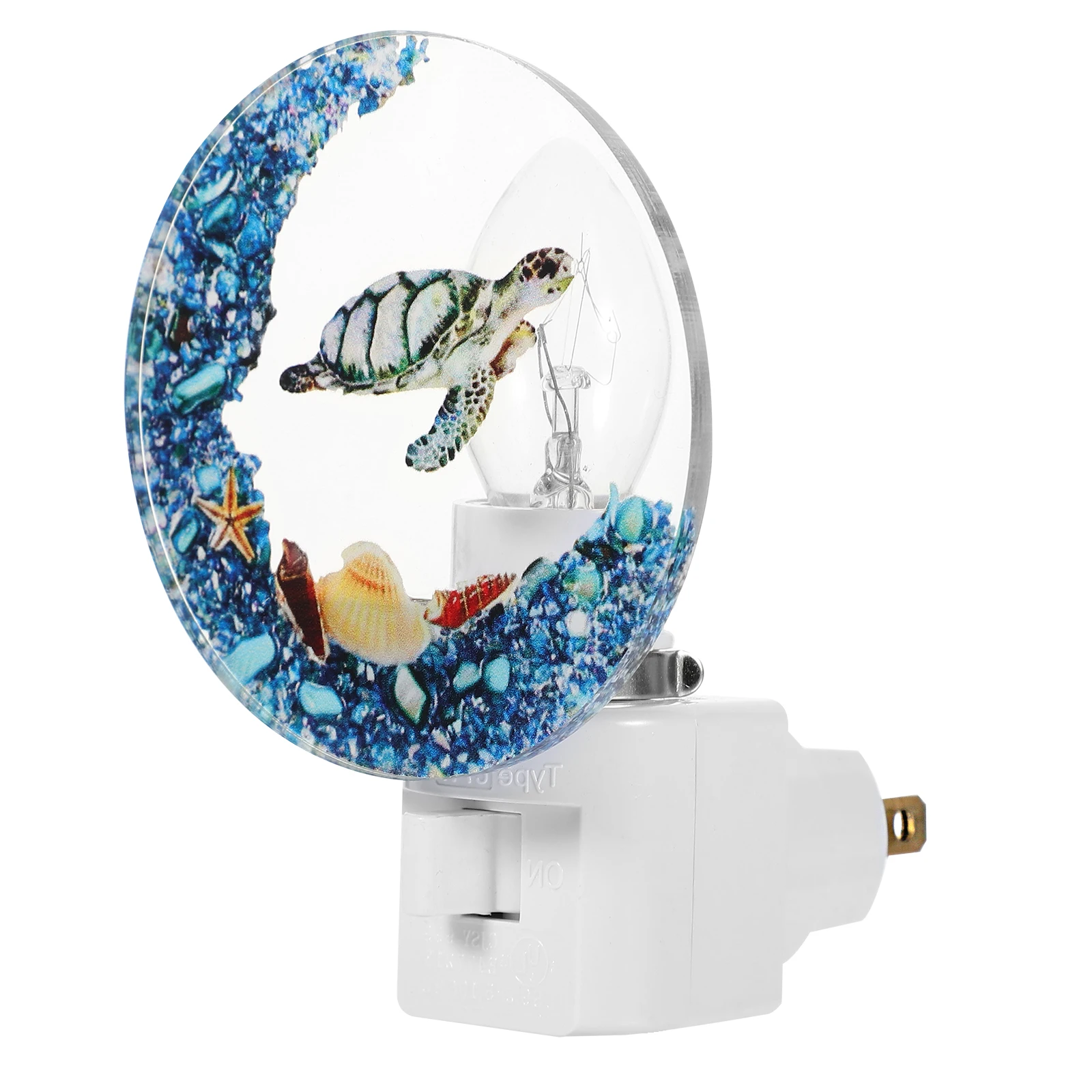 Mini Tortoise Shell Night Light Animals Decorative Synthetic Resin LED Wall Plug Lamp for Bedroom Living Room Ocean Pattern
Mini Tortoise Shell Night Light Animals Decorative Synthetic Resin LED Wall Plug Lamp for Bedroom Living Room Ocean Pattern