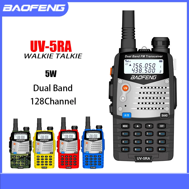 BAOFENG UV-5RA Walkie Talkie Портативная CB Ham Radio Station Двухдиапазонный VHF136-174 UHF400-520 МГц Трансивер Двустороннее радио UV5RA
BAOFENG UV-5RA Walkie Talkie Портативная CB Ham Radio Station Двухдиапазонный VHF136-174 UHF400-520 МГц Трансивер Двустороннее радио UV5RA