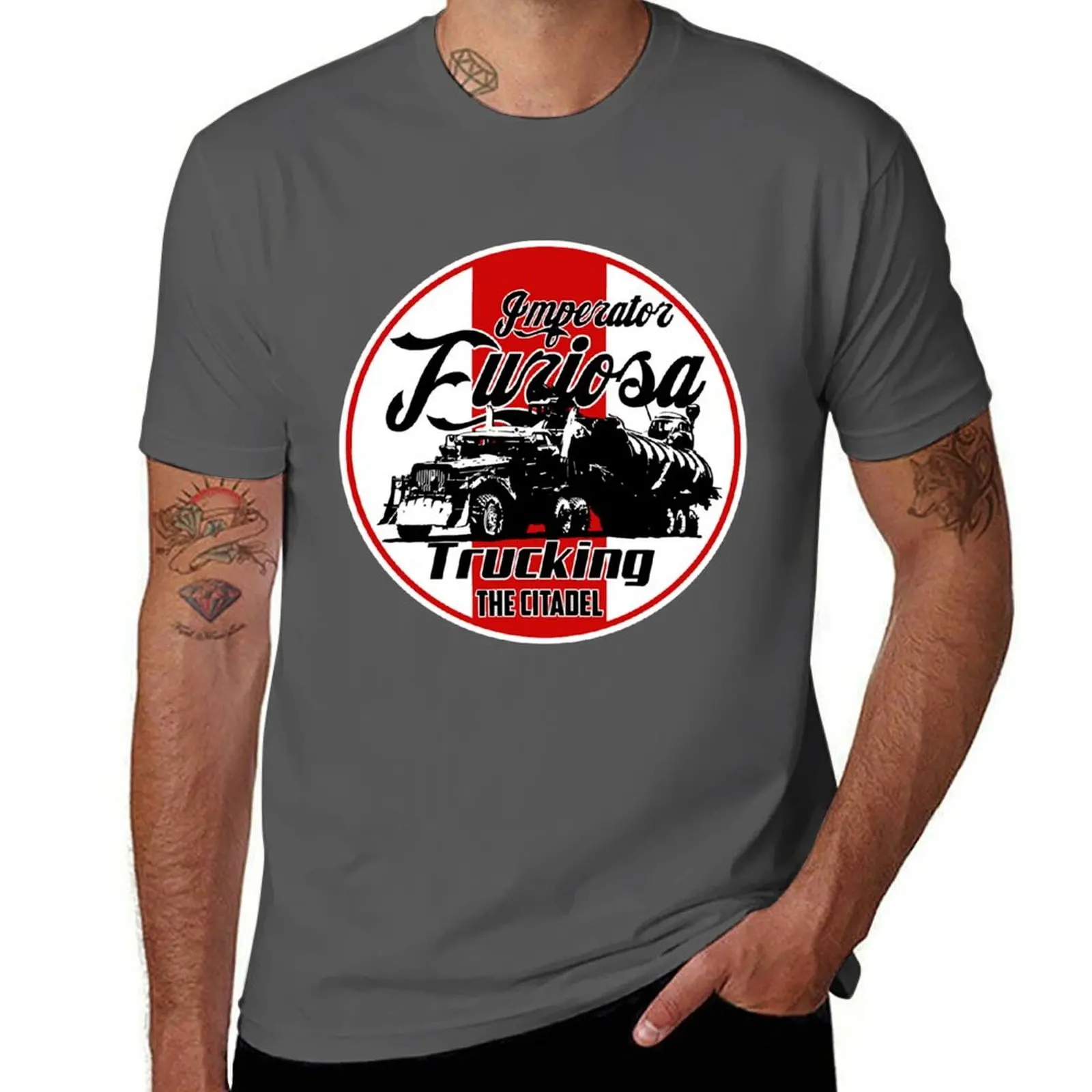 Футболка Furiosa Trucking, мужские футболки с принтом, мужская футболка, футболка
Футболка Furiosa Trucking, мужские футболки с принтом, мужская футболка, футболка