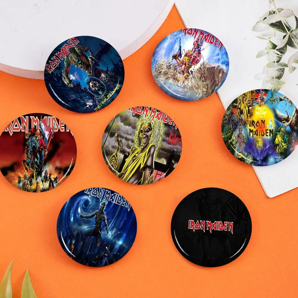 I-Iron-Maidens Metal 32/44/58MM Customizable Button Pins Cute Funny Creative Badge Jewelry Decor Gifts for Friends
I-Iron-Maidens Metal 32/44/58MM Customizable Button Pins Cute Funny Creative Badge Jewelry Decor Gifts for Friends
