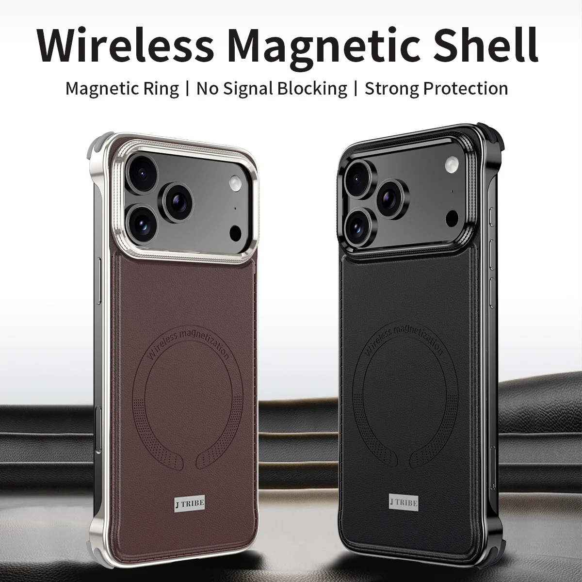 For IPhone 17 16 15 Pro Max Metal Leather Magnetic Phone Case Magsafe Wireless Charging Anti Drop JBLMSXL
For IPhone 17 16 15 Pro Max Metal Leather Magnetic Phone Case Magsafe Wireless Charging Anti Drop JBLMSXL