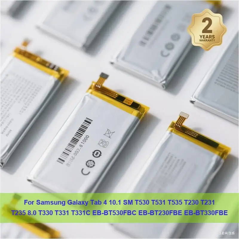 Аккумулятор для Samsung Galaxy Tab 4 10,1 SM T530 T531 T535 T230 T231 T235 8,0 T330 T331 T331C EB-BT530FBC EB-BT230FBE EB-BT330FBE
Аккумулятор для Samsung Galaxy Tab 4 10,1 SM T530 T531 T535 T230 T231 T235 8,0 T330 T331 T331C EB-BT530FBC EB-BT230FBE EB-BT330FBE