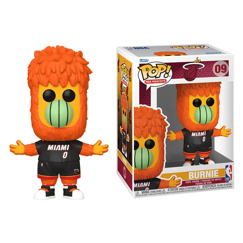 Funko Pop NBA Miami Heat Mascot Bernie Action Figure Collectible Toy for Fans Birthday Gift
Funko Pop NBA Miami Heat Mascot Bernie Action Figure Collectible Toy for Fans Birthday Gift
