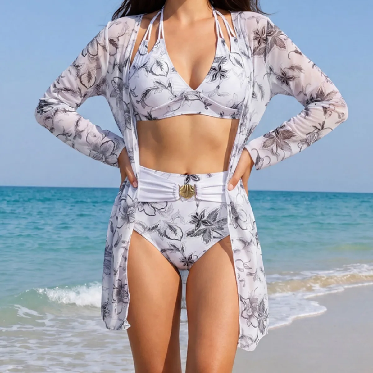 3 Pieces Tie Dye Bikinis Swimsuit 2026 New Women Drawstring Front Swimwear Female High Waist Shorts Bathers Swim Suit Beachwear
3 Pieces Tie Dye Bikinis Swimsuit 2026 New Women Drawstring Front Swimwear Female High Waist Shorts Bathers Swim Suit Beachwear