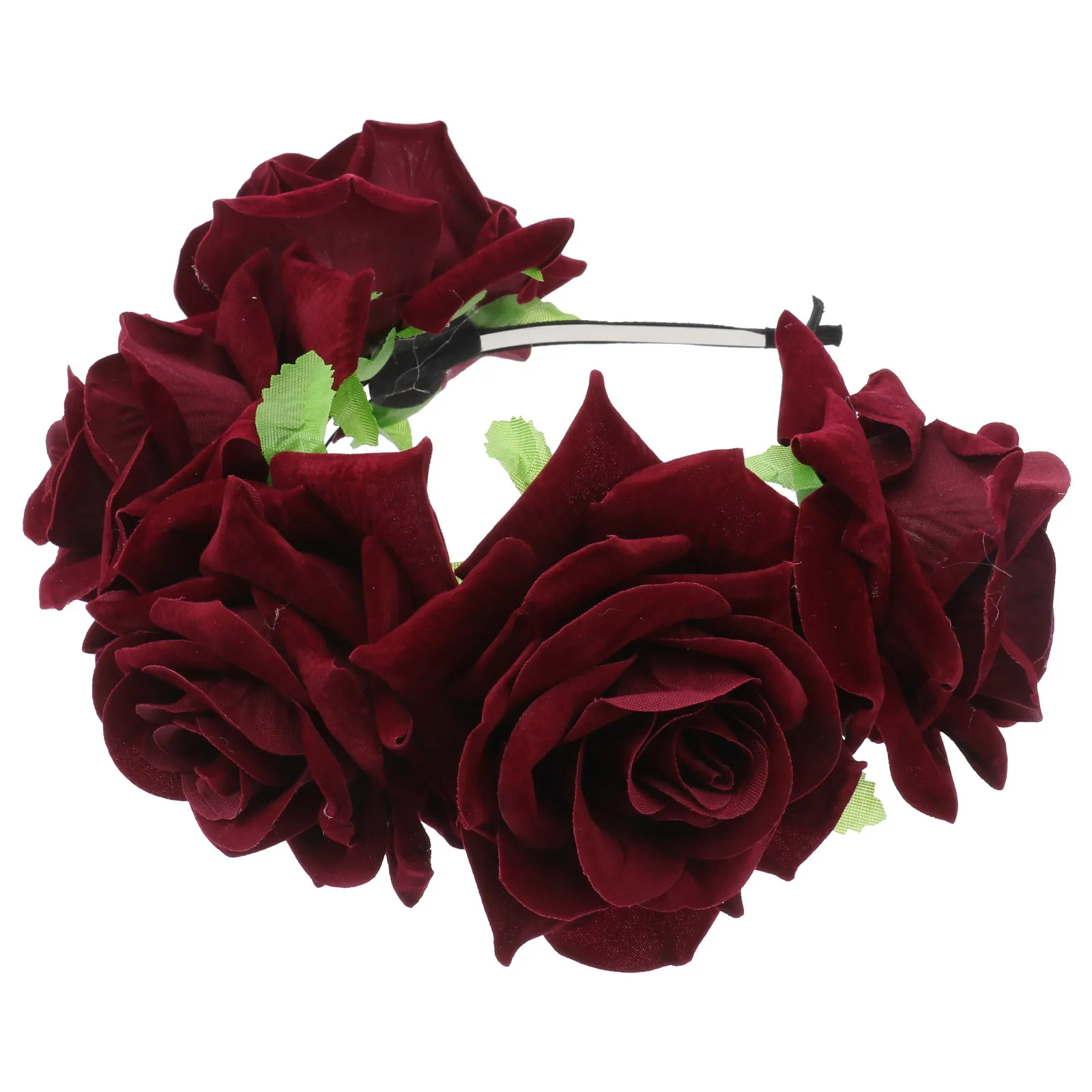 Rose Flower Headband Red Elegant Floral Hair Hoop for Wedding Party Bridal Photo Props Women Hair Hoop Fashion Statement
Rose Flower Headband Red Elegant Floral Hair Hoop for Wedding Party Bridal Photo Props Women Hair Hoop Fashion Statement