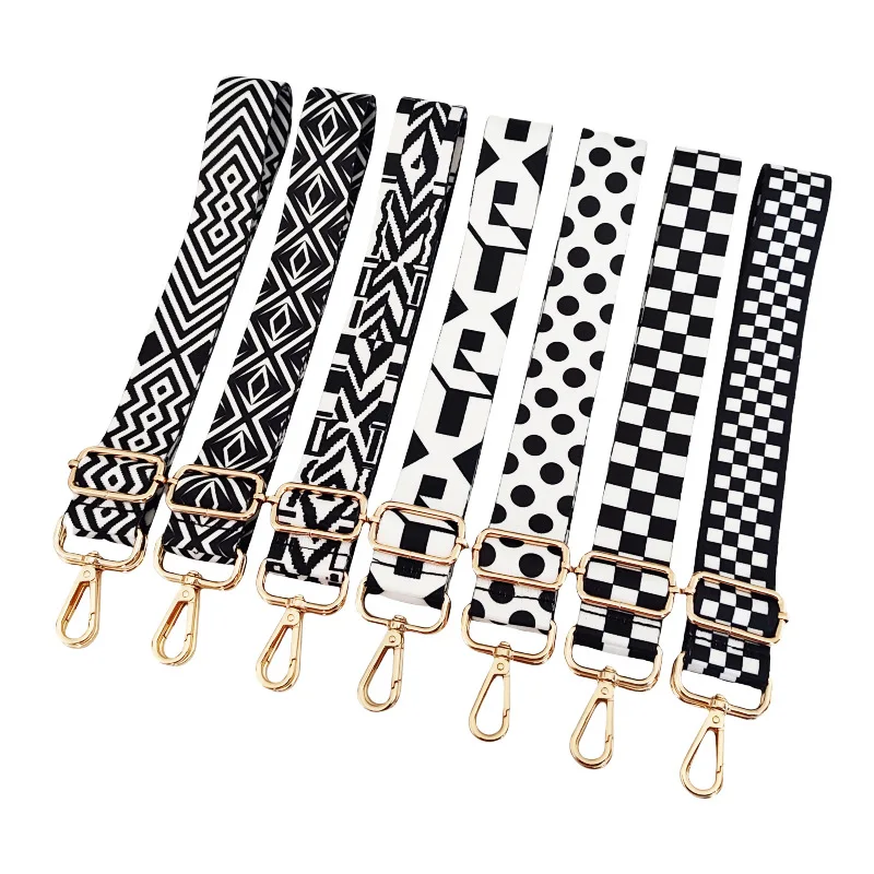 New Black White Wide Shoulder Strap Bag Accessories, Decorative Strap Adjustable Single Shoulder Crossbody Long Shoulder Strap
New Black White Wide Shoulder Strap Bag Accessories, Decorative Strap Adjustable Single Shoulder Crossbody Long Shoulder Strap