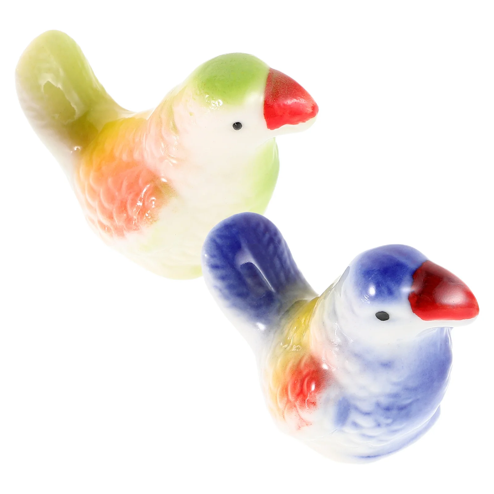 2Pcs Miniature Ceramic Birds Figurines Handcrafted Parrot Decor for Desk Nightstand Easter Decoration Tropical Theme Craft Home
2Pcs Miniature Ceramic Birds Figurines Handcrafted Parrot Decor for Desk Nightstand Easter Decoration Tropical Theme Craft Home