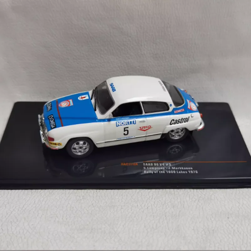 IXO Масштаб 1:43 SAAB 96 V4 # 5 1976, имитация модели автомобиля из сплава, статическая коллекция, украшенные праздничные подарки, игрушки, сувенирный подарок
IXO Масштаб 1:43 SAAB 96 V4 # 5 1976, имитация модели автомобиля из сплава, статическая коллекция, украшенные праздничные подарки, игрушки, сувенирный подарок