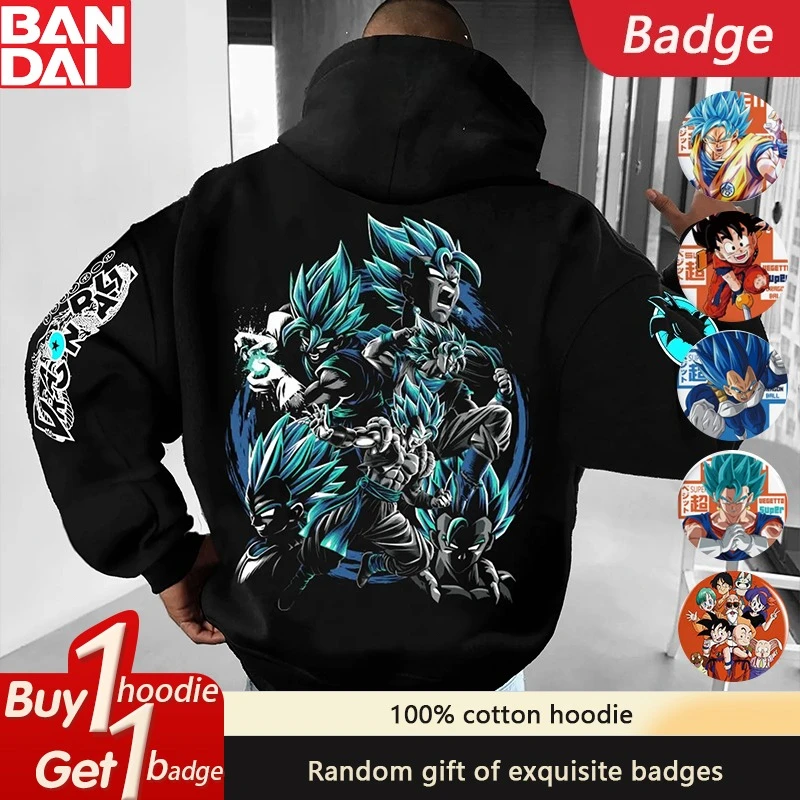 Dragon Ball Japanese Animation Peripheral Autumn and Winter Hoodies Trend Fashion Loose Men's and Women's Hoodies
Dragon Ball Japanese Animation Peripheral Autumn and Winter Hoodies Trend Fashion Loose Men's and Women's Hoodies