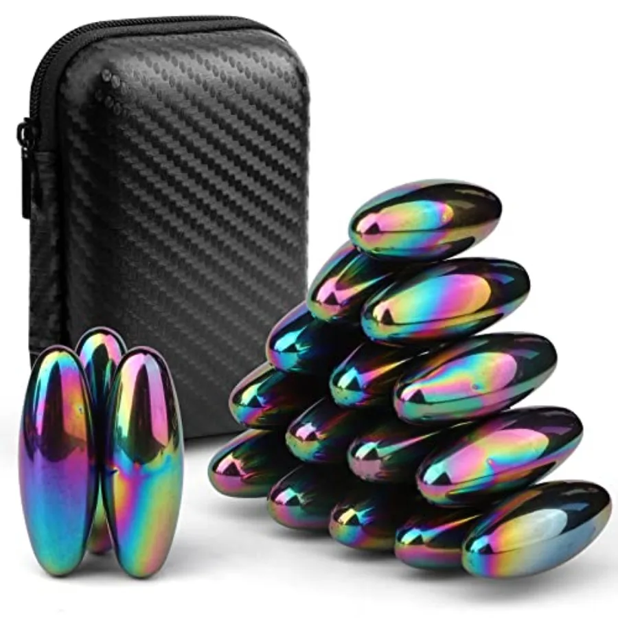 Rattle Fidget Magnets Snake Eggs for Adults, Hand Roller Magnetic Oval Toy for Men, Compatible with Ferrite Putty Office Desk D
Rattle Fidget Magnets Snake Eggs for Adults, Hand Roller Magnetic Oval Toy for Men, Compatible with Ferrite Putty Office Desk D
