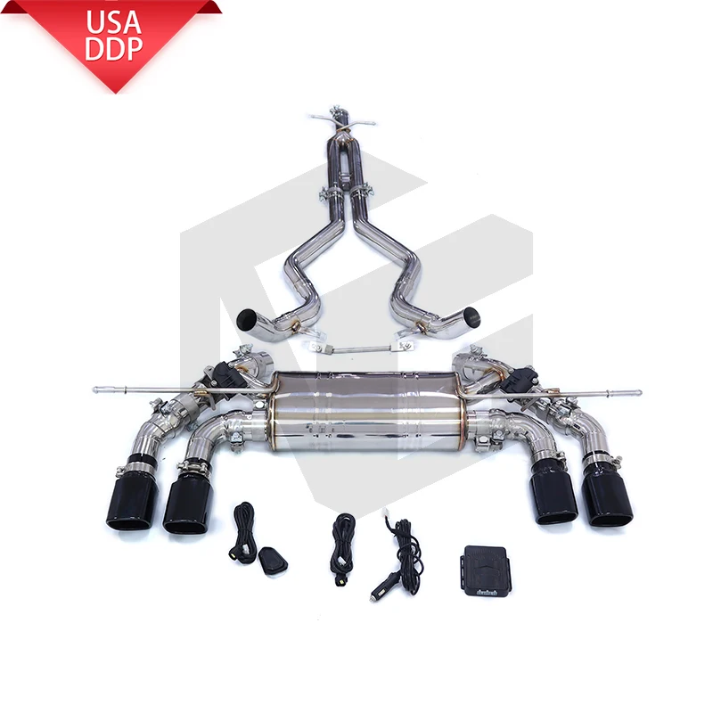 ss304 for Land Rover Defender 110 p400 3.0T catback Exhaust System ING Performance Catback Muffler With Valve
ss304 for Land Rover Defender 110 p400 3.0T catback Exhaust System ING Performance Catback Muffler With Valve