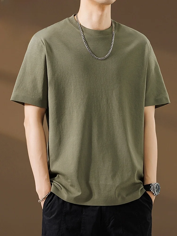 Мужская футболка с коротким рукавом, приятная на ощупь, однотонная, универсальная, летняя, модная, свободного кроя, из смеси хлопка и полиэстера
Мужская футболка с коротким рукавом, приятная на ощупь, однотонная, универсальная, летняя, модная, свободного кроя, из смеси хлопка и полиэстера