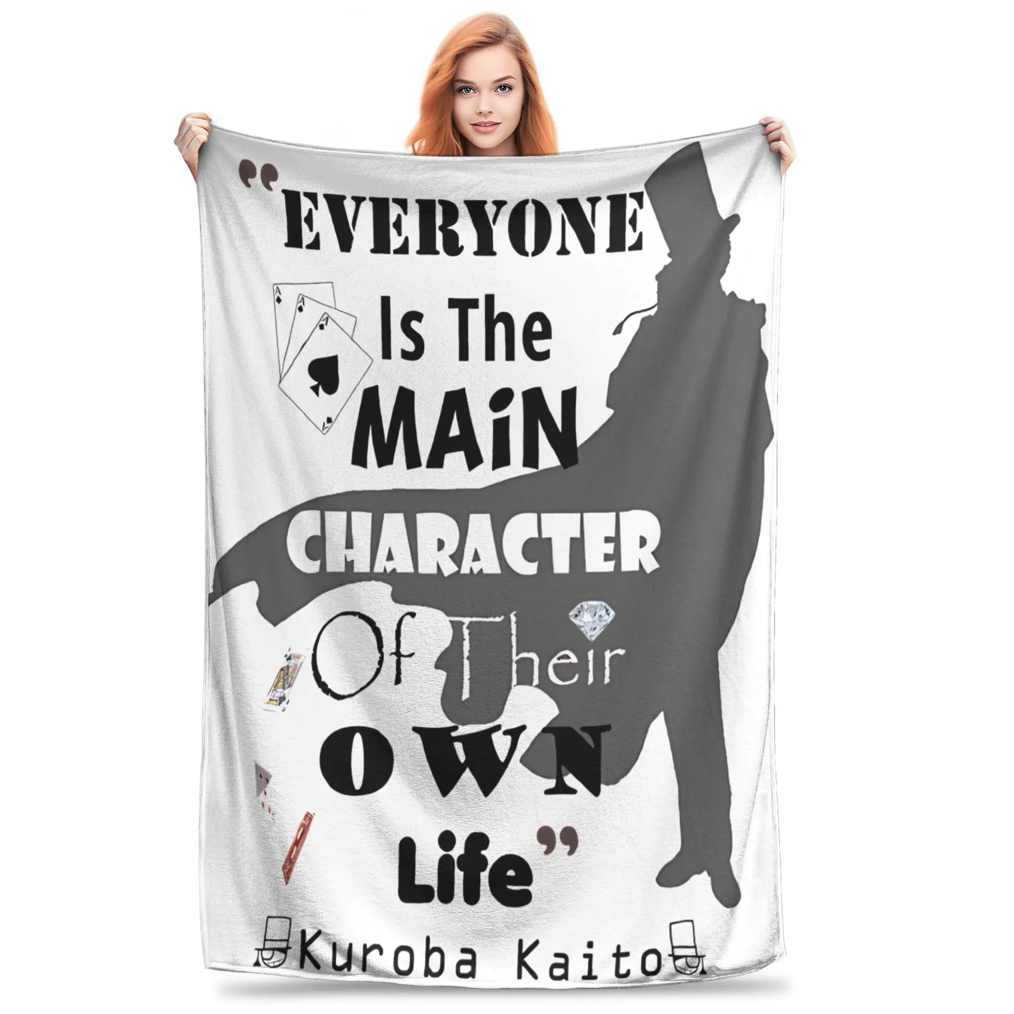 Comfort Kaito Kuroba kid Blanket Stuff Room Decorative Throws And Blankets Warm Flannel for Car
Comfort Kaito Kuroba kid Blanket Stuff Room Decorative Throws And Blankets Warm Flannel for Car