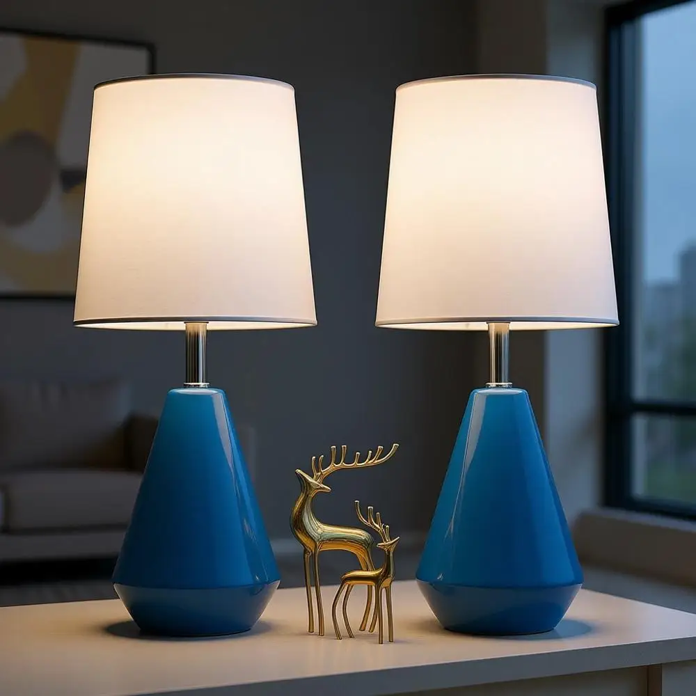 Dual-Color Temperature Adjustable Desk Lamp Set, 15.5 Fabric Shade, Ideal for Bedrooms, Living Rooms, Dorms
Dual-Color Temperature Adjustable Desk Lamp Set, 15.5 Fabric Shade, Ideal for Bedrooms, Living Rooms, Dorms