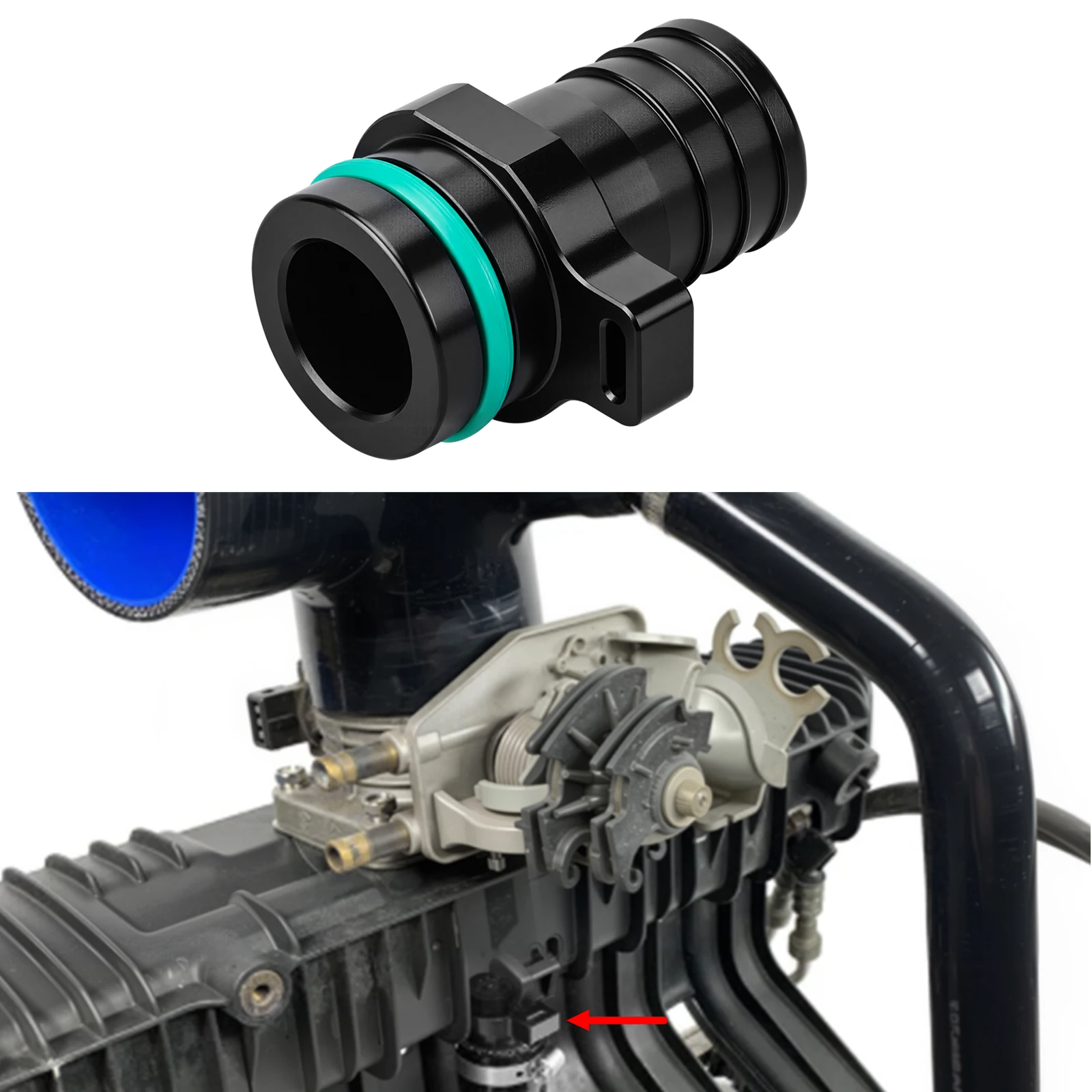BEVINSEE Air Hose Connector fit for BMW M50 E36 320i 325i E34 520i 525i M3 E36 S50,Replace for 11611738629, 11 61 1 738 629
BEVINSEE Air Hose Connector fit for BMW M50 E36 320i 325i E34 520i 525i M3 E36 S50,Replace for 11611738629, 11 61 1 738 629