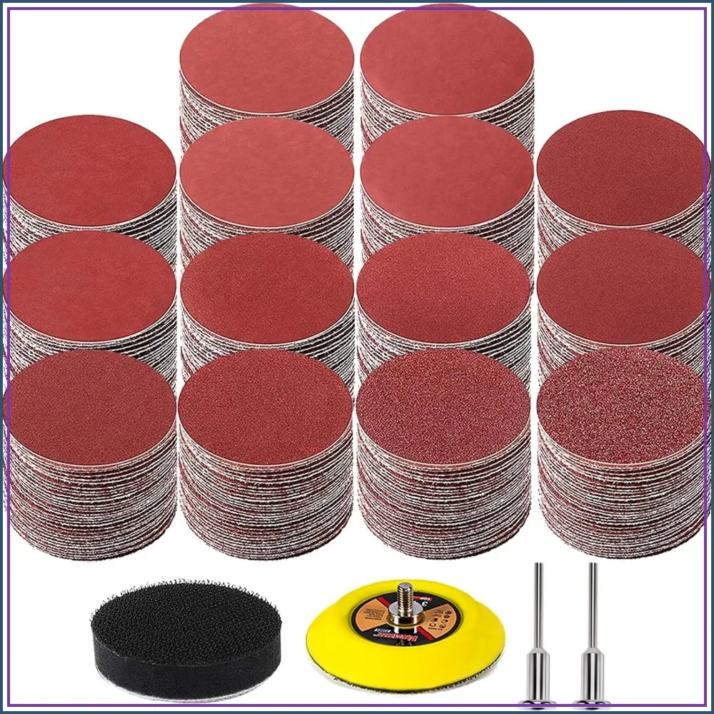 320PCS 3 Inch Sanding Discs, Headlight Restoration Kit 40-2000 Grit, Hook and Loop Sandpaper with 1/8" Shank Backer Plate, Sanding Pad for Drill, Woodworking, Metal
320PCS 3 Inch Sanding Discs, Headlight Restoration Kit 40-2000 Grit, Hook and Loop Sandpaper with 1/8" Shank Backer Plate, Sanding Pad for Drill, Woodworking, Metal