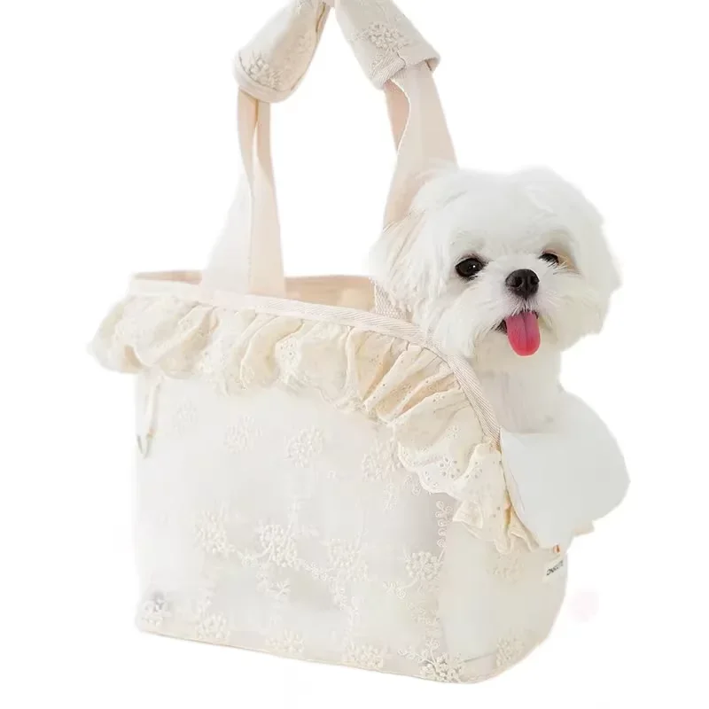Lace Pet Carrier Bag, Handheld Shoulder Purse For Small Dogs Cats, Portable Dog Walking Travel Accessories
Lace Pet Carrier Bag, Handheld Shoulder Purse For Small Dogs Cats, Portable Dog Walking Travel Accessories