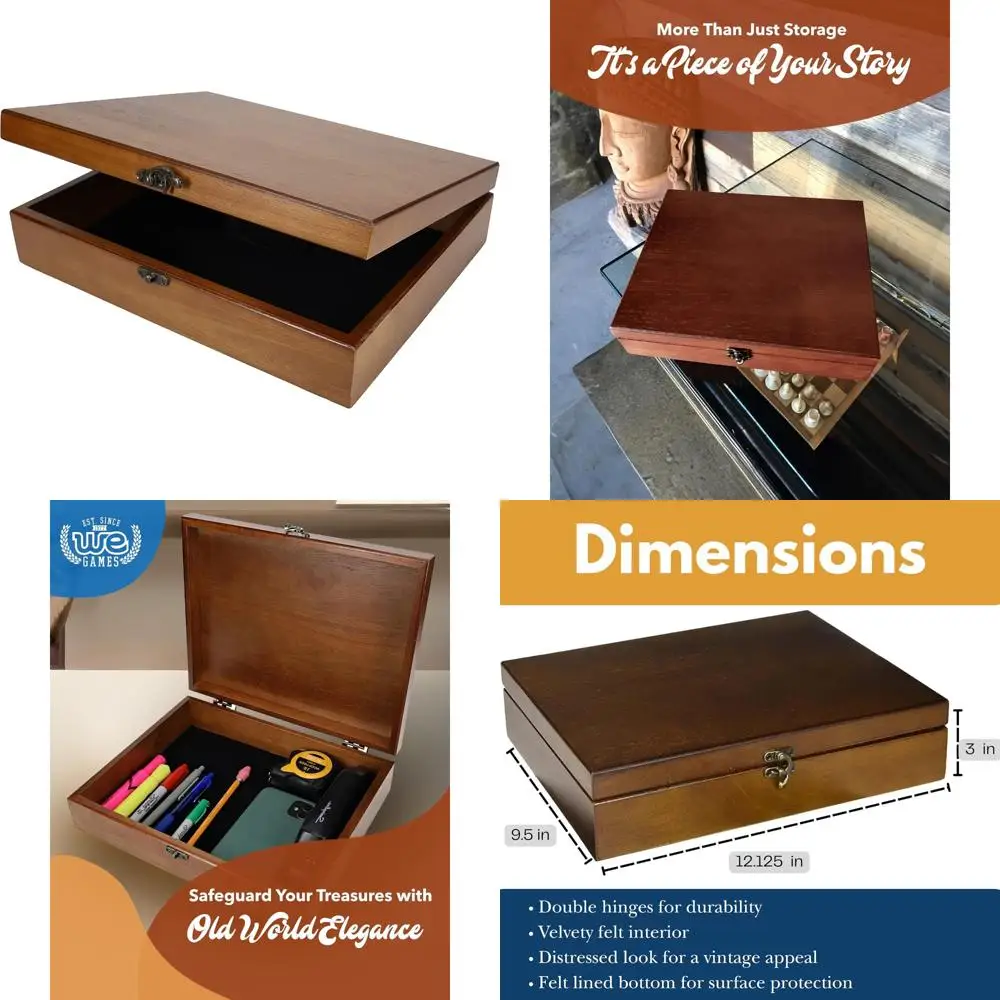 Деревянный сундук с сокровищами из орехового дерева в античном стиле с латунной застежкой для хранения предметов и ювелирных изделий
Деревянный сундук с сокровищами из орехового дерева в античном стиле с латунной застежкой для хранения предметов и ювелирных изделий