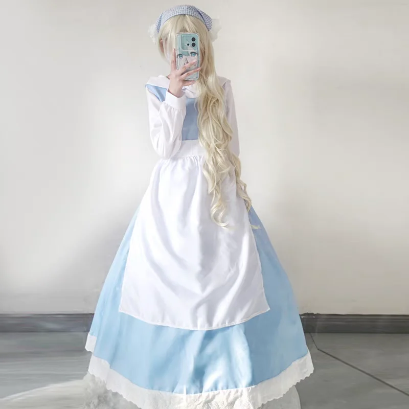 Potdemiel Disney Anime Beauty and The Beast Belle Princess Maid Costume Cosplay Suits Halloween Stage Performance Outfits
Potdemiel Disney Anime Beauty and The Beast Belle Princess Maid Costume Cosplay Suits Halloween Stage Performance Outfits