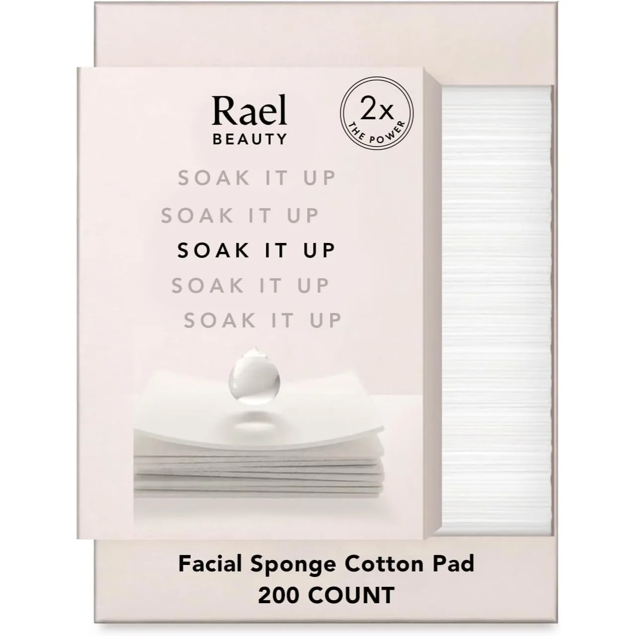 Cotton Pads for Face, Facial Sponge Square Pad with Toner, Makeup Remover, Lint-Free, Soft and Thin, 200 Count
Cotton Pads for Face, Facial Sponge Square Pad with Toner, Makeup Remover, Lint-Free, Soft and Thin, 200 Count