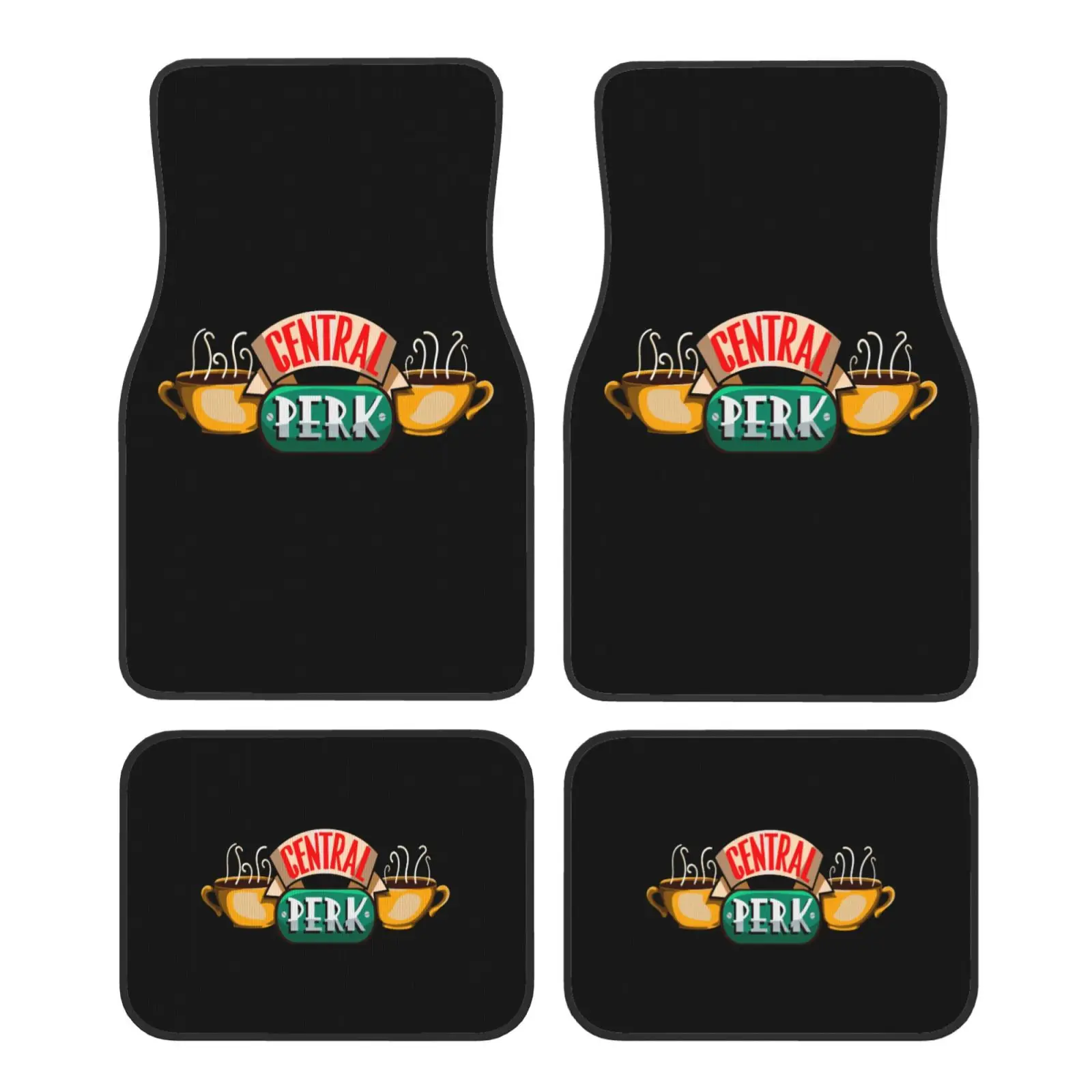 Central Perk Friends Print Автомобильные водонепроницаемые резиновые коврики 4 шт. Автомобильные напольные ковры Нескользящие автомобильные коврики для ног Напольный коврик
Central Perk Friends Print Автомобильные водонепроницаемые резиновые коврики 4 шт. Автомобильные напольные ковры Нескользящие автомобильные коврики для ног Напольный коврик