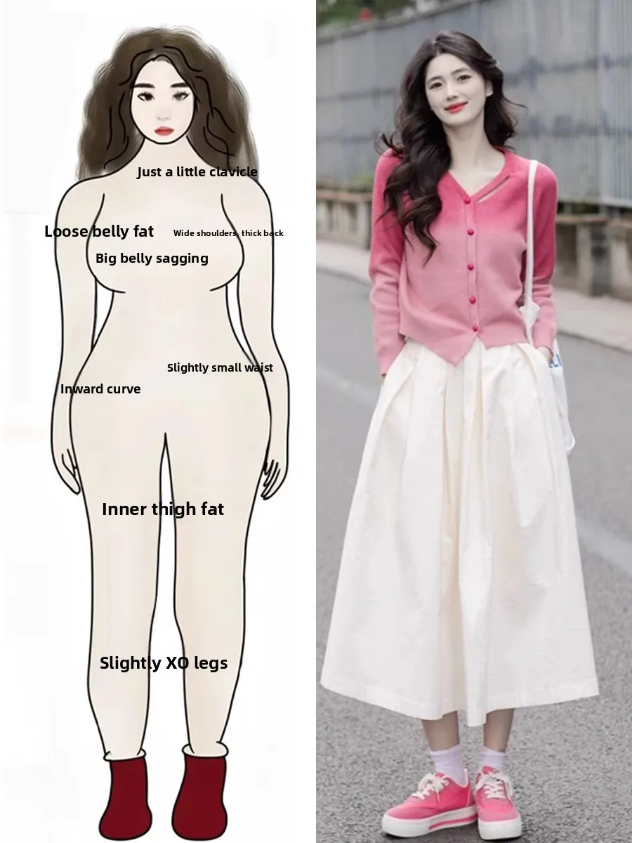 Spring Faion plus Size Knitted Sweater And Skirt Set Women's Sweet Sle Two-Piece Ensemble Casual V-Ne Long Sve
Spring Faion plus Size Knitted Sweater And Skirt Set Women's Sweet Sle Two-Piece Ensemble Casual V-Ne Long Sve