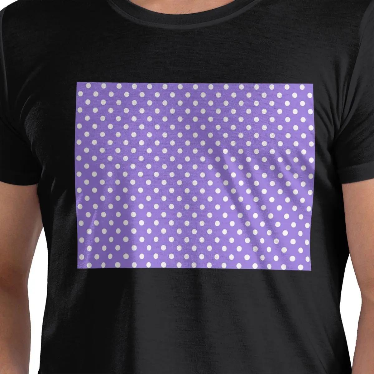 White Polka Dots Over Purple 100% Cotton T-Shirt Men's Fashion T Shirts Men Crew Neck Short Sleeve S-6XL
White Polka Dots Over Purple 100% Cotton T-Shirt Men's Fashion T Shirts Men Crew Neck Short Sleeve S-6XL