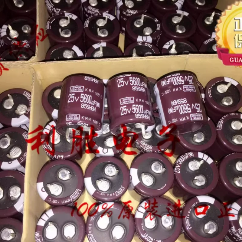 10-100 шт. 5600 мкФ 25В Японский электролитический конденсатор NCC Black Diamond 25V5600UF 22*25 KMH
10-100 шт. 5600 мкФ 25В Японский электролитический конденсатор NCC Black Diamond 25V5600UF 22*25 KMH