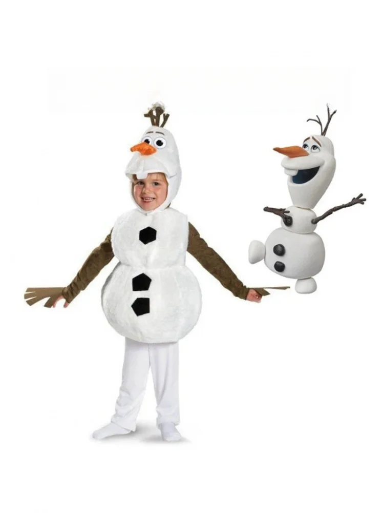 loween Cisas Snowman Costume Children's Performance Cosplay Outfit High Waist Polyester Skirt for Young Girls
loween Cisas Snowman Costume Children's Performance Cosplay Outfit High Waist Polyester Skirt for Young Girls