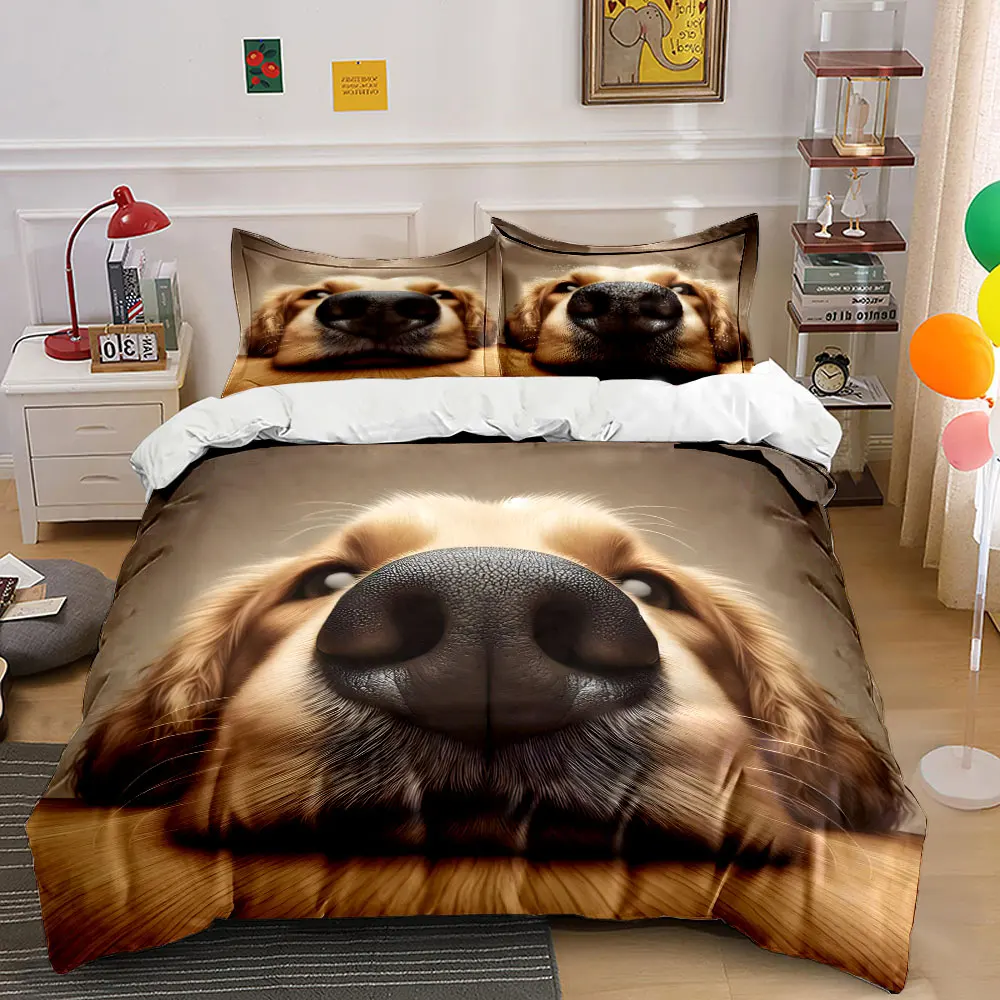 Dog close-up, detailed fur texture Printed Duvet Cover Set1 Duvet Cover+2 PillowcaseMulti Size Bedroom Bedding Decor
Dog close-up, detailed fur texture Printed Duvet Cover Set1 Duvet Cover+2 PillowcaseMulti Size Bedroom Bedding Decor