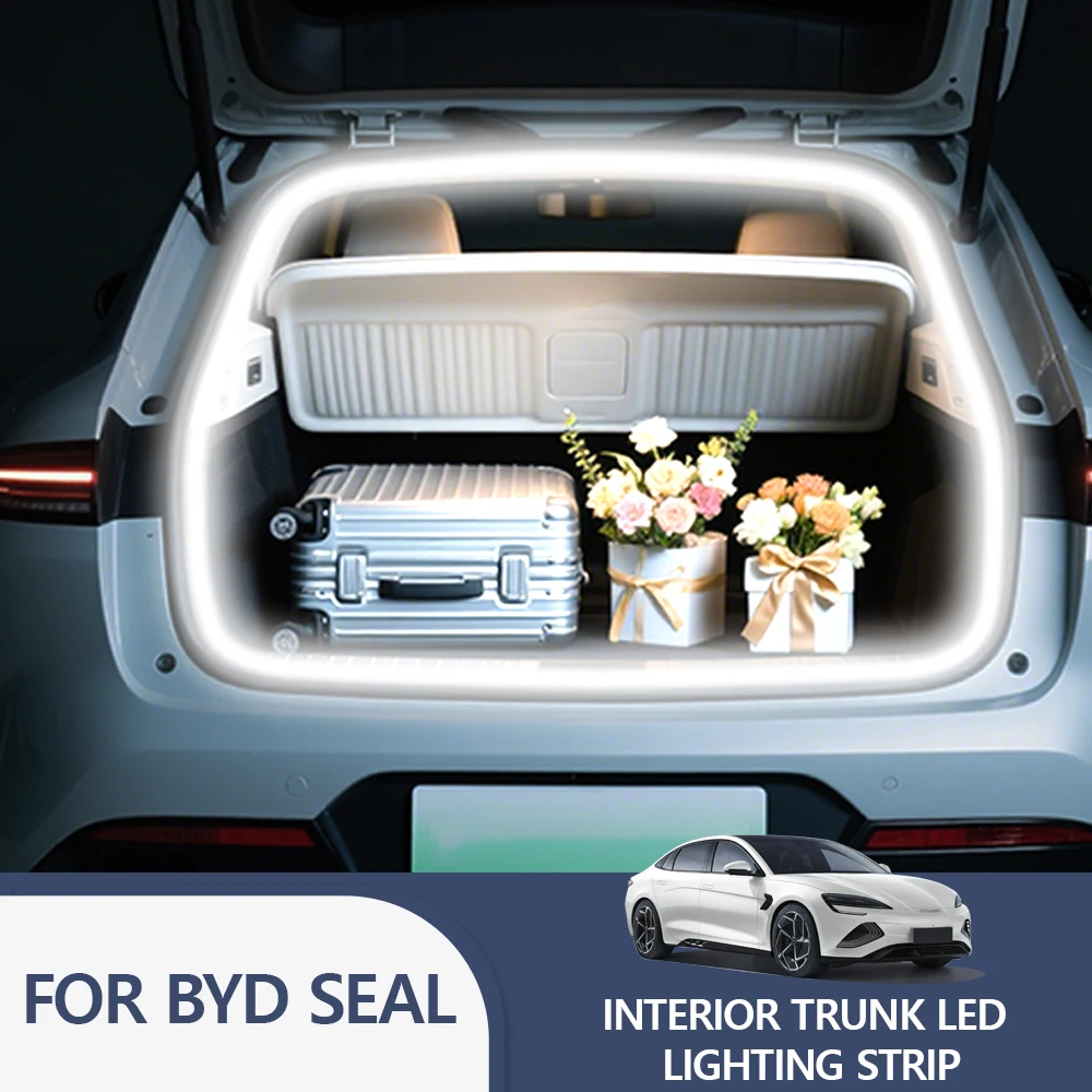 FOR BYD SEAL Rear Trunk LED Light Bar Strips Trunk Interior Decorative Lamp Strip Luggage Atmosphere Light
FOR BYD SEAL Rear Trunk LED Light Bar Strips Trunk Interior Decorative Lamp Strip Luggage Atmosphere Light