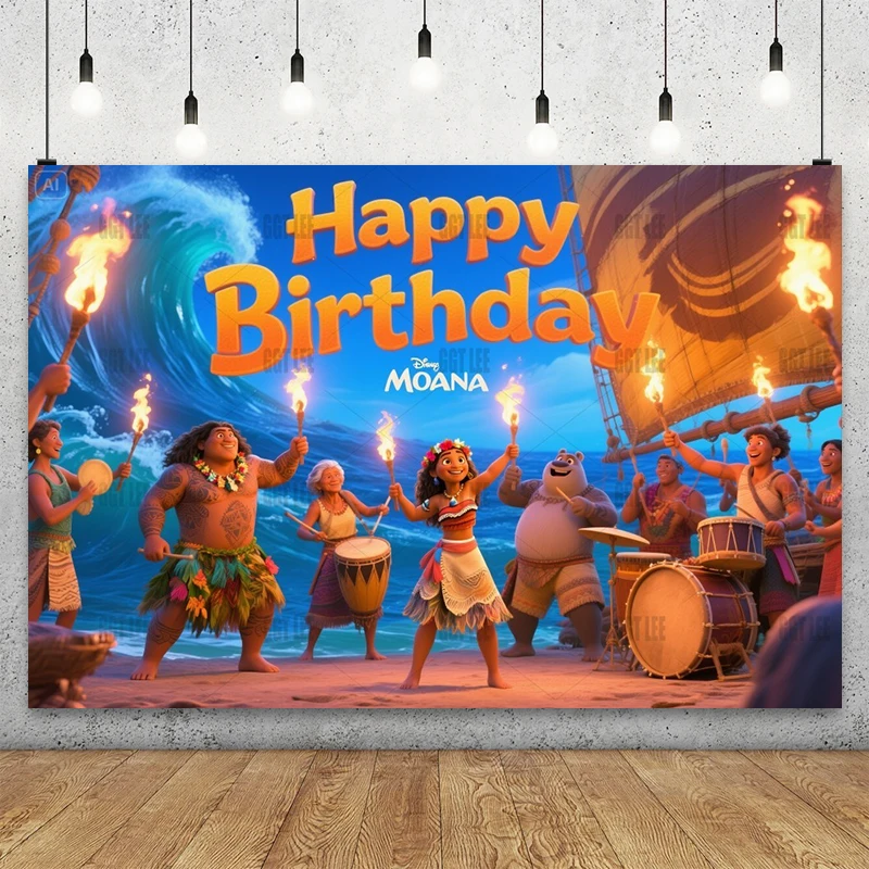 Disney Moana Festival Backdrop - Moana Grandma Tala Maui Photography Banner Vinyl Party Decor Happy Birthday Custom Background
Disney Moana Festival Backdrop - Moana Grandma Tala Maui Photography Banner Vinyl Party Decor Happy Birthday Custom Background